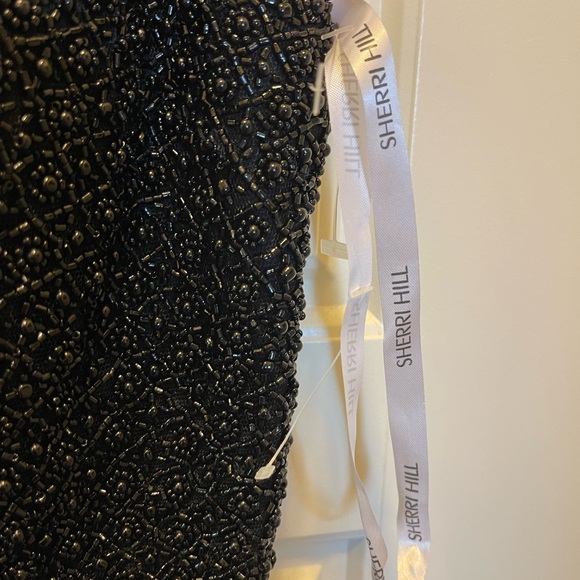 Sherri Hill Black Homecoming Dress size 4 - Picture 3 of 5